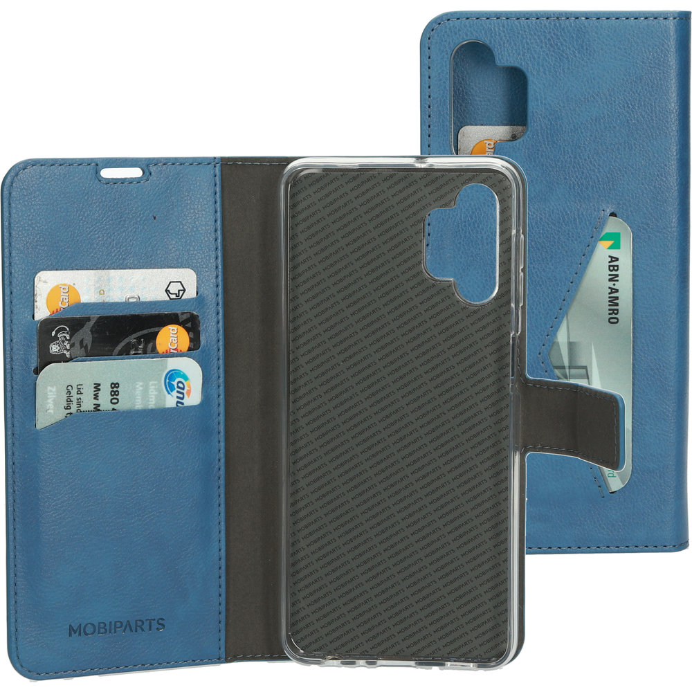 Mobiparts Classic Wallet Case Samsung Galaxy A32 (2021) 5G Steel Blue