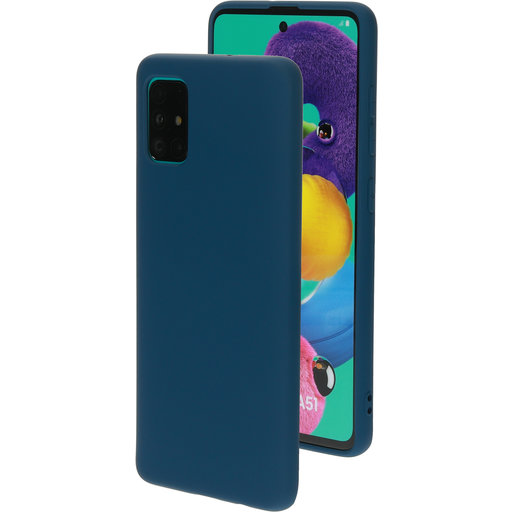 Silicone Cover Samsung Galaxy A51 (2020) Blueberry Blue