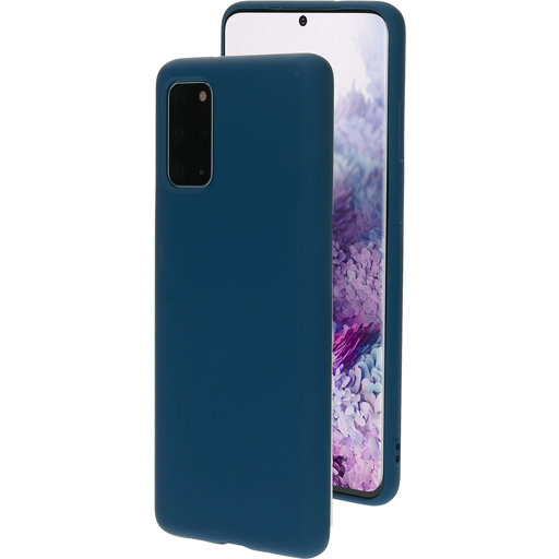 Silicone Cover Samsung Galaxy S20 Plus 4G/5G Blueberry Blue