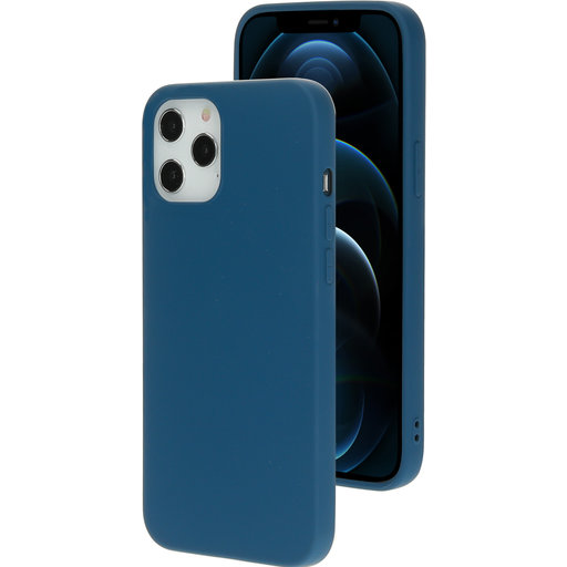 Silicone Cover Apple iPhone 12 Pro Max Blueberry Blue
