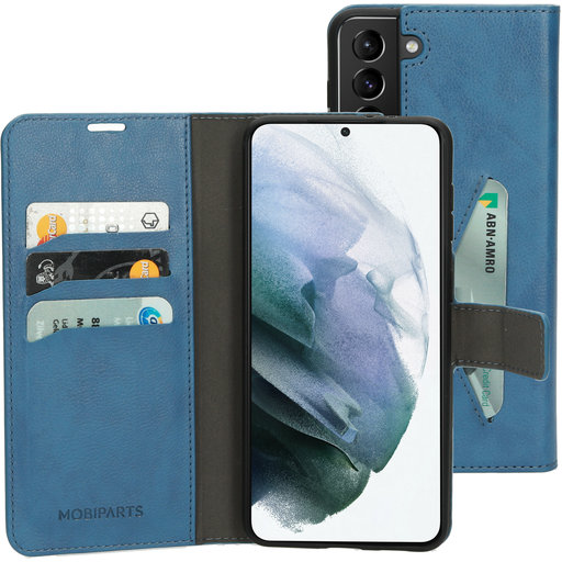 Classic Wallet Case Samsung Galaxy S21 Plus Steel Blue