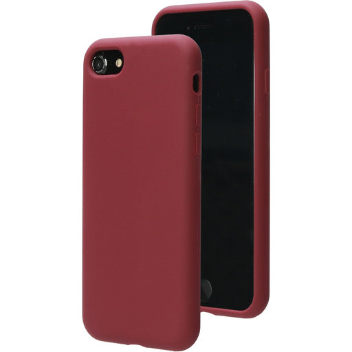 Silicone Cover Apple iPhone 7/8/SE (2020/2022) Plum Red