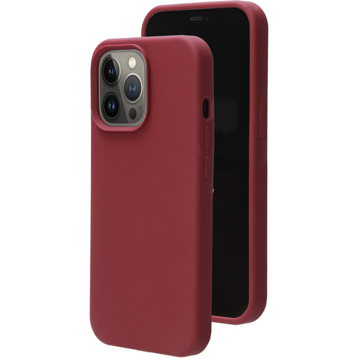 Silicone Cover Apple iPhone 13 Pro Plum Red