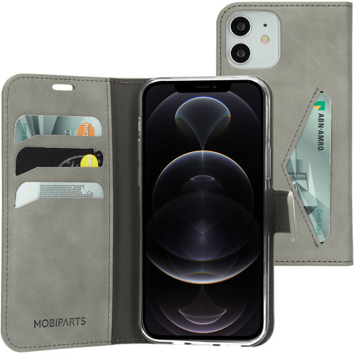 Classic Wallet Case Apple iPhone 12/12 Pro Granite Grey