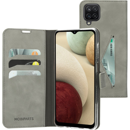 Classic Wallet Case Samsung Galaxy A12 (2021) Granite Grey