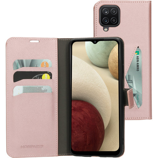 Classic Wallet Case Samsung Galaxy A12 (2021) Pink