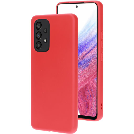 Silicone Cover Samsung Galaxy A53 (2022) Scarlet Red
