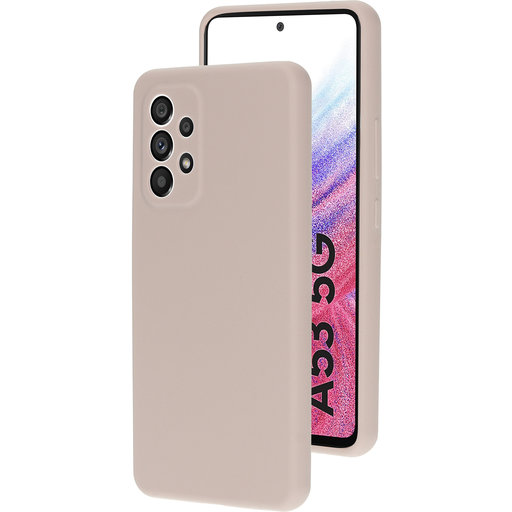 Silicone Cover Samsung Galaxy A53 (2022) Soft Salmon