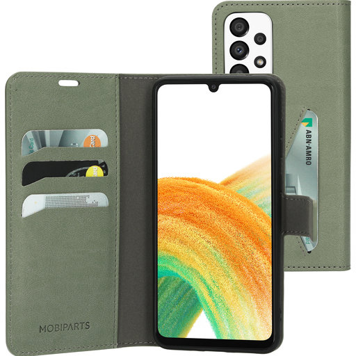 Classic Wallet Case Samsung Galaxy A33 5G (2022) Stone Green