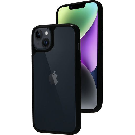 Rugged Clear Case Apple iPhone 14 Plus Black