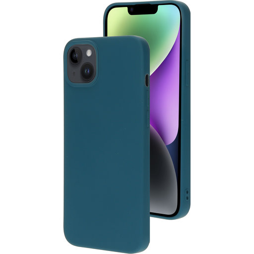Silicone Cover Apple iPhone 14 Plus Blueberry Blue
