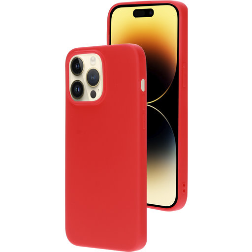 Silicone Cover Apple iPhone 14 Pro Max Scarlet Red