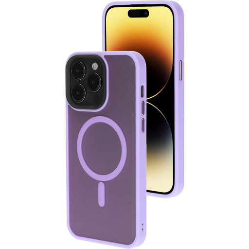 Hardcover Apple iPhone 14 Pro Max Satin Lila (Magsafe Compatible)