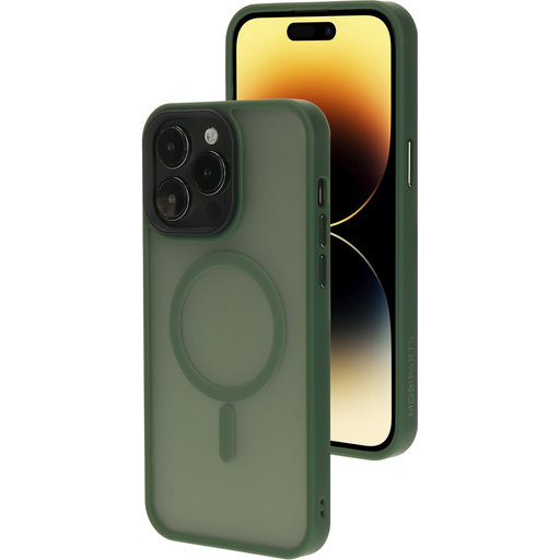 Hardcover Apple iPhone 14 Pro Max Satin Green  (Magsafe Compatible)