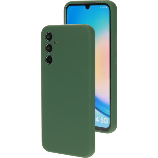 Silicone Cover Samsung Galaxy A34 (5G) Forest Green