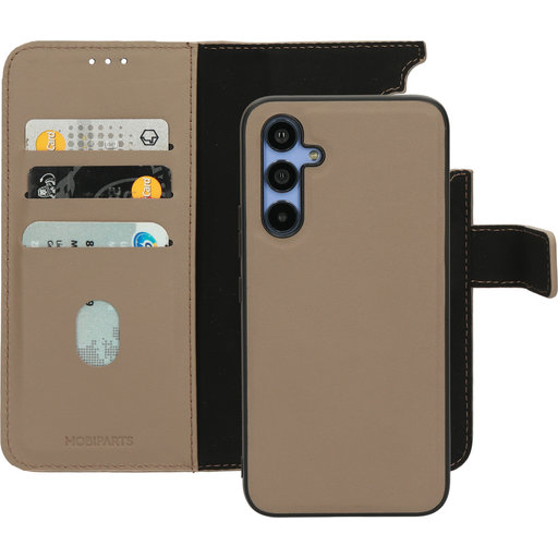 Leather 2 in 1 Wallet Case Samsung Galaxy A54 (2023) Taupe