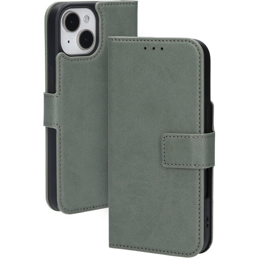 Classic Wallet Case Apple iPhone 15 Stone Green