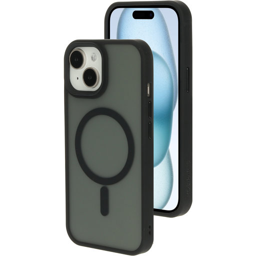 Hardcover Apple iPhone 15 Satin Black (Magsafe Compatible)