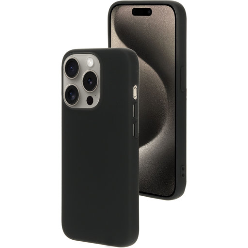 Silicone Cover Apple iPhone 15 Pro Black