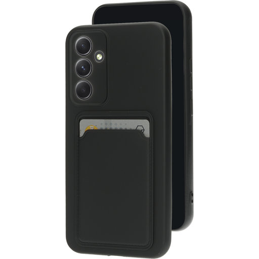 Classic TPU Case with Cardholder Samsung Galaxy A54 4G/5G Matt Black