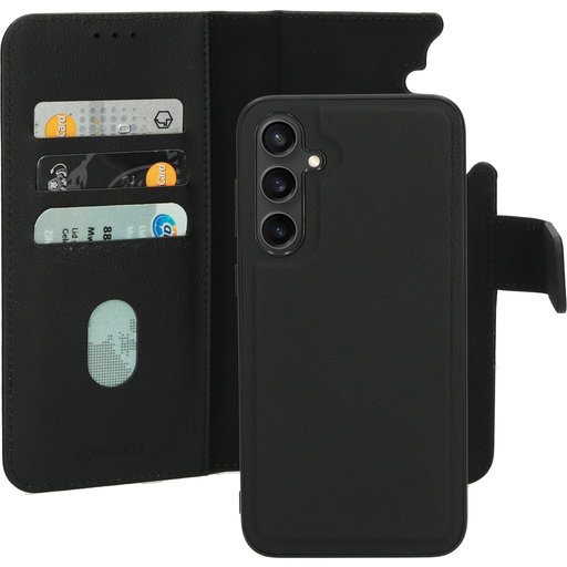Leather 2 in 1 Wallet Case Samsung Galaxy S23 FE Black