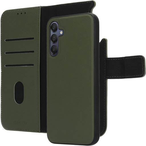 Leather 2 in 1 Wallet Case Samsung Galaxy A15 Green