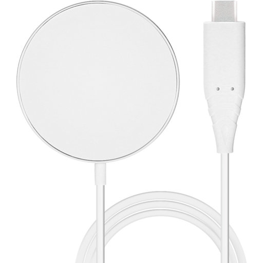 Wireless MagSafe Compatible Charger 15W Flat White