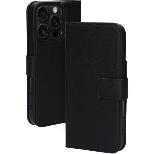 Classic Wallet Case Apple iPhone 16 Pro Black (MagSafe Compatible)