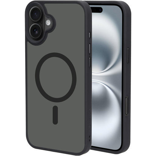 Hardcover Apple iPhone 16 Plus Satin Black (Magsafe Compatible)