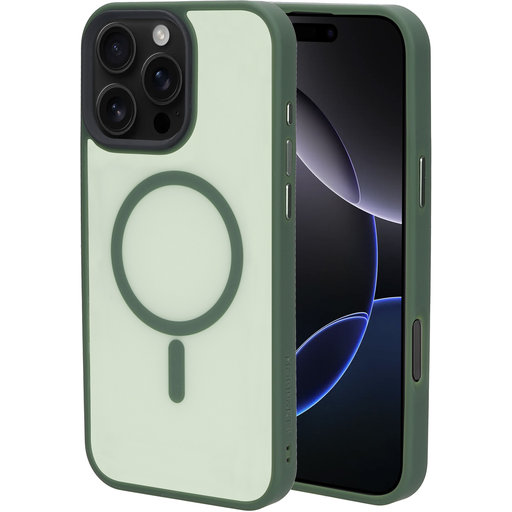 Hardcover Apple iPhone 16 Pro Max Satin Green (Magsafe Compatible)