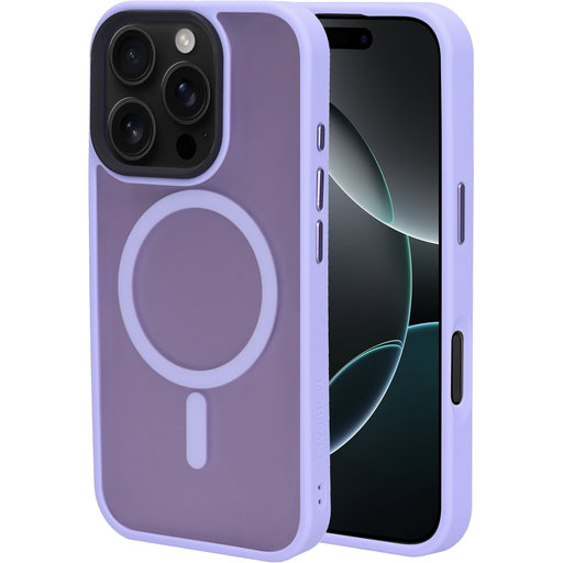 Hardcover Apple iPhone 16 Pro Satin Lila (Magsafe Compatible)