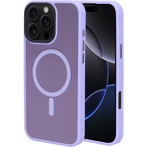 Hardcover Apple iPhone 16 Pro Max Satin Lila (Magsafe Compatible)
