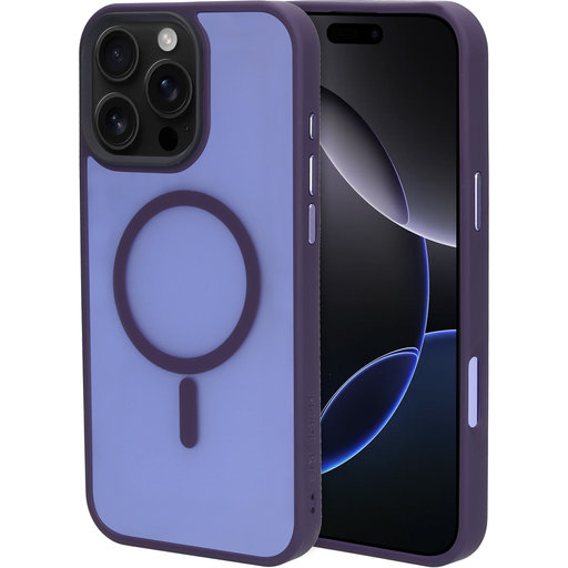 Hardcover Apple iPhone 16 Pro Max Satin Purple (Magsafe Compatible)