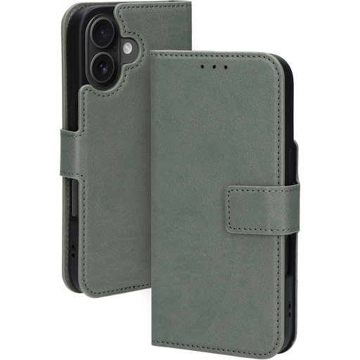Classic Wallet Case Apple iPhone 16 Stone Green (MagSafe Compatible)
