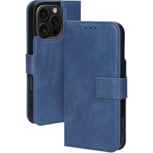 Classic Wallet Case Apple iPhone 16 Pro Steel Blue (MagSafe Compatible)