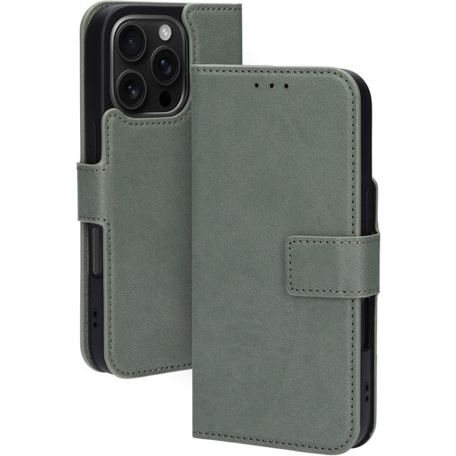 Classic Wallet Case Apple iPhone 16 Pro Stone Green (MagSafe Compatible)