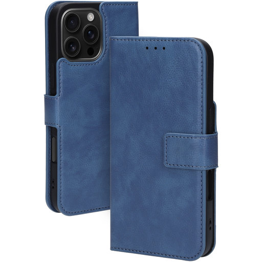 Classic Wallet Case Apple iPhone 16 Pro Max Steel Blue (MagSafe Compatible)