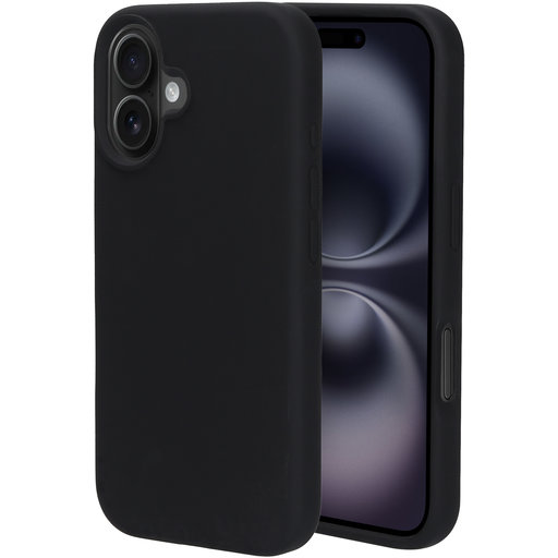 Silicone Cover Apple iPhone 16 Black