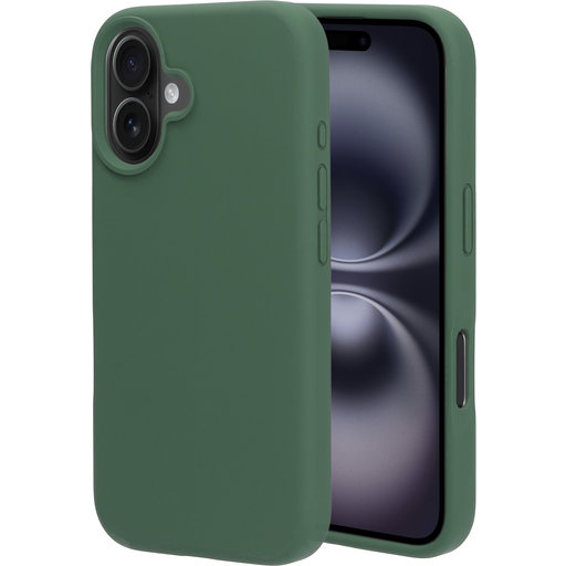 Silicone Cover Apple iPhone 16 Forest Green
