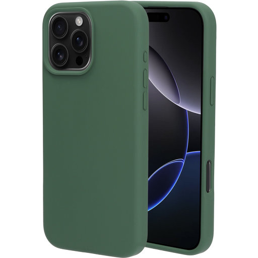Silicone Cover Apple iPhone 16 Pro Max Forest Green