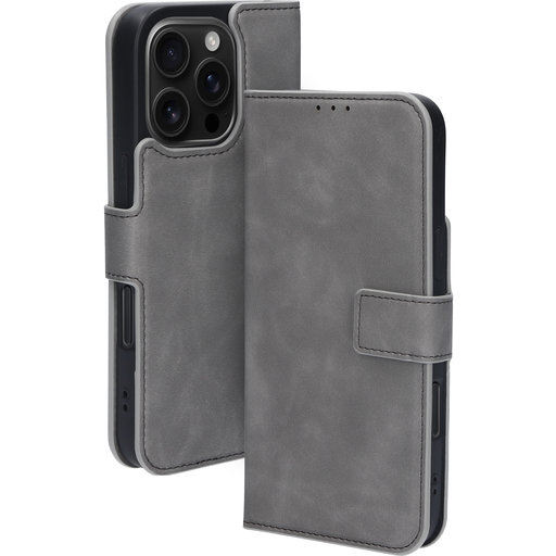 Classic Wallet Case Apple iPhone 16 Pro Granite Grey (MagSafe Compatible)