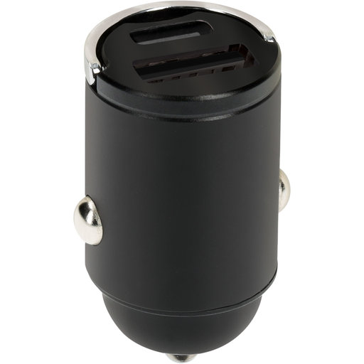 Car Charger 2-port 30W PD Fast Charging Black V2