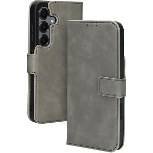 Classic Wallet Case Samsung Galaxy S25 Granite Grey (MagSafe Compatible)