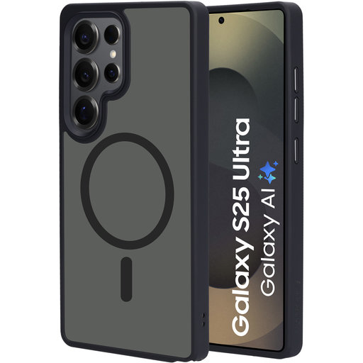 Hardcover Samsung Galaxy S25 Ultra Satin Black (Magsafe Compatible)