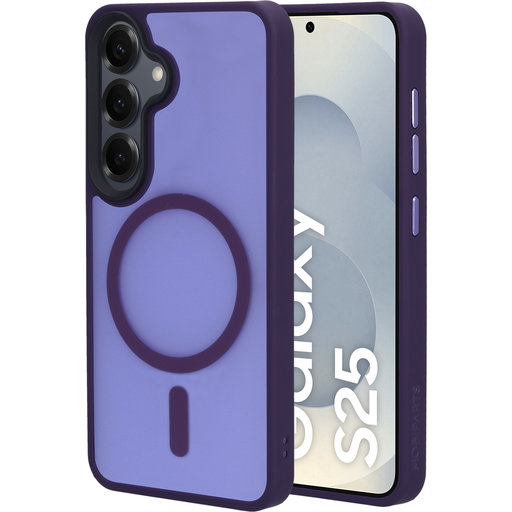 Hardcover Samsung Galaxy S25 Satin Purple (Magsafe Compatible)