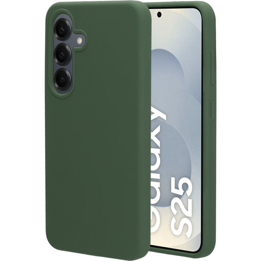 Silicone Cover Samsung Galaxy S25 Forest Green