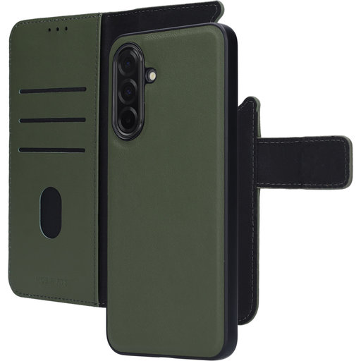 Leather 2 in 1 Wallet Case Samsung Galaxy A36 Green
