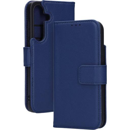 Leather Wallet Case Samsung Galaxy S25 Blue