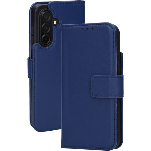 Leather Wallet Case Samsung Galaxy A26 Blue