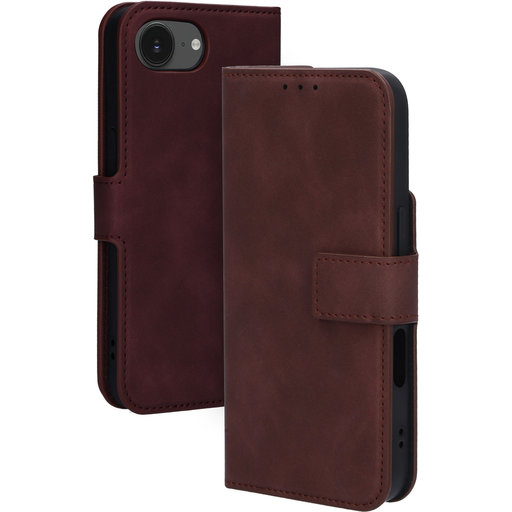 Classic Wallet Case Apple iPhone 16e Velvet Red (MagSafe Compatible)